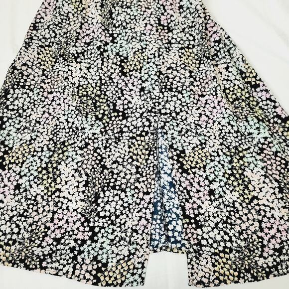 To Be Spoiled NWT Floral Side Slit Midi Maxi Dress - Sundress Sz XL - Picture 13 of 14
